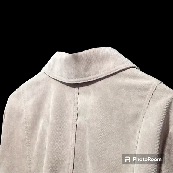 Croft & Barrow Women’s 2XL Tan Corduroy Lightweight Jacket - Picture 15 of 16